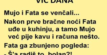 VIC DANA: Prva bračna noć