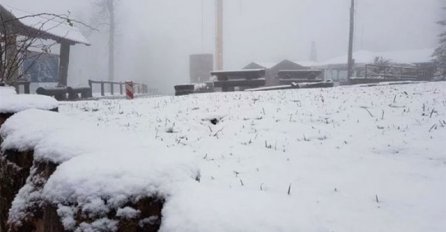 Zabijelio prvi snijeg u Hrvatskoj