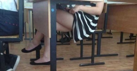 MINIĆI, HELANKE, SVE SE VIDI: Učenice u školu dolaze kao starlete, pogledajte šta sve rade na času, SLIKA BROJ 3. JE UŽAS!