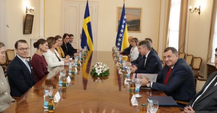 Članovi Predsjedništva BiH susreli se sa švedskom princezom Viktorijom