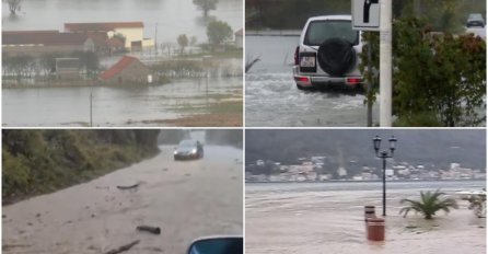 SILOVITO NEVRIJEME DIVLJALO U REGIONU, RIJEKE SE IZLILE POPLAVLJENE KUĆE I MOSTOVI: Evo gdje je NAJKRITIČNIJE STANJE, sve službe u pripravnosti