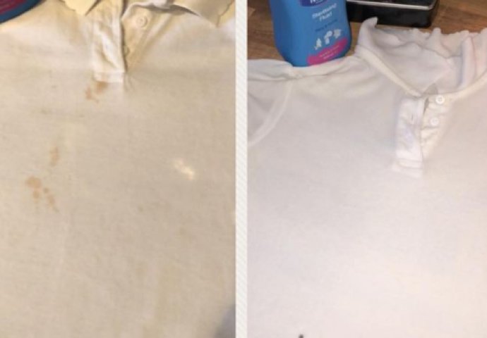 OTKRILA SUPER TRIK ZA SKIDANJE MRLJA: ''Odsad svu bijelu odjeću perem ovako! Čak je i puno jeftinije!''