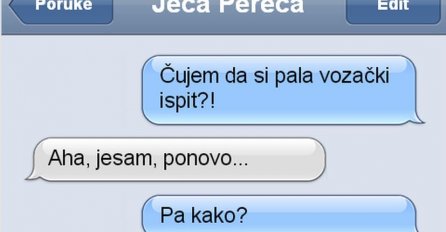 PLAVUŠA HTJELA DA OBJASNI DRUGARICI KAKO JE PALA VOZAČKI PA POSTALA HIT NA INTERNETU: Da li je ovo najgluplji mogući razlog?