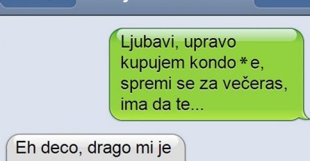 SMS DANA: Kada pošalješ poruku  budućoj tašti, umjesto djevojci!