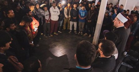 Glavni imam posjetio migrante u Prihvatnom centru “Ušivak”: Vi ste naša braća, nastojaćemo da vam pomognemo