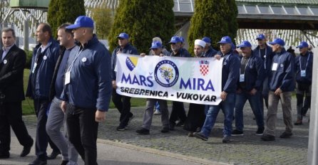 Iz Potočara za Vukovar krenulo oko 20 učesnika Marša mira