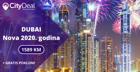 SPECIJALNA PONUDA SAMO NA CITY DEAL-u: dočekajte Novu godinu 2020. na + 25 stepeni u Dubai-u uz Relax Tours! 