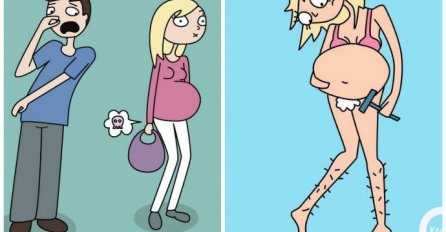 BRUTALNE ILUSTRACIJE PRIKAZUJU KAKO ŽENA U TRUDNOĆI STVARNO IZGLEDA: Mnogi se srame pričati o ovome