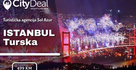 Turistička agencija Sol Azur vas vodi na najljepše novogodišnje putovanje u čarobni Istanbul!