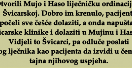 VIC DANA: Otvorili Mujo i Haso liječničku ordinaciju