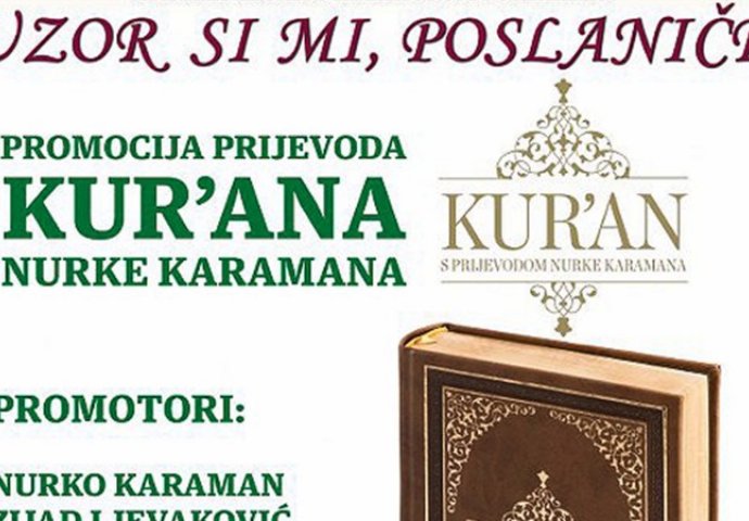 Promocija prijevoda Kur'ana Nurke Karamana u Mostaru