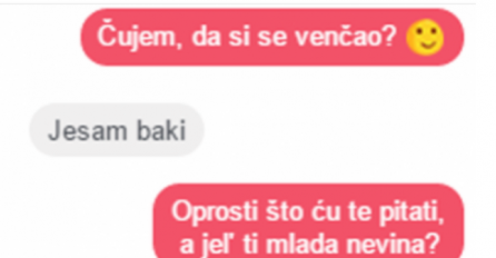 CHAT DANA: Baka pitala unuka je li mu nevina mlada, njegov odgovor je URNEBESAN!