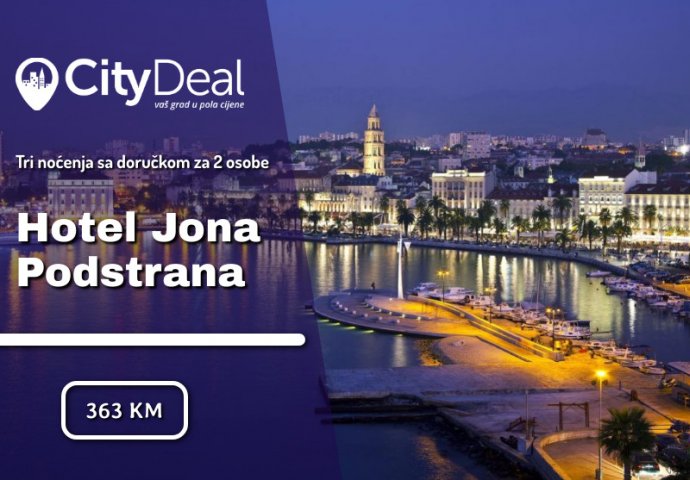 Nova godina u jedinstvenoj atmosferi Splita i udobnosti hotela Jona 4*!