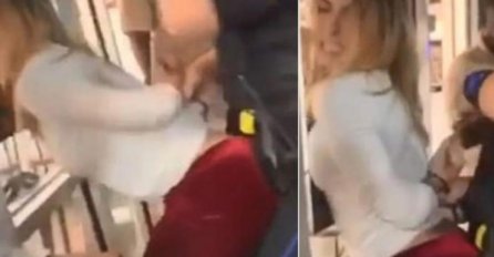 DODIRIVALA  POLICAJCA DOK JE HAPSIO! Razuzdana plavuša ga pitala: SVIĐA LI TI SE? REAKCIJA NA KRAJU VIDEA JE NEPROCJENJIVA!