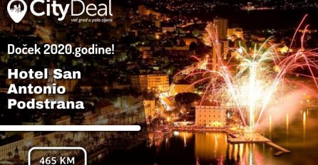 Dočekajte nezaboravnu Novu 2020. godinu u Hotelu San Antonio u Podstrani!