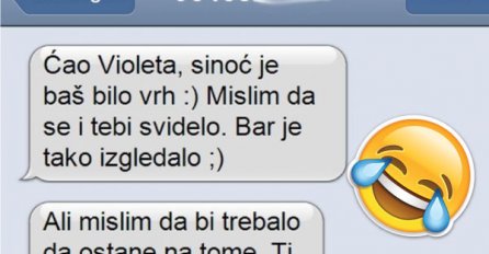 CHAT DANA: Mislio je ispaliti VIOLETU, a onda je dobio HLADAN TUŠ! 