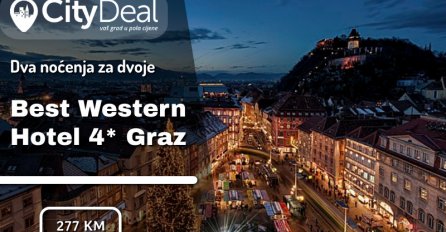 Provedite wellnes odmor u predivnom hotelu BEST WESTERN PLUS Amedia Hotel Graz!