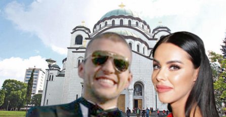VELJKO I BOGDANA STIGLI U HRAM SVETOG SAVE, EVO KO ĆE IH VJENČATI: Procurile slike, Veljko ušao u hram sa KUMOM!