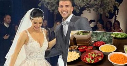 VRHUNSKA GOZBA NA VJENČANJU VELJKA I BOGDANE: Pogledajte šta je posluženo na SVADBI DECENIJE! IMA SVEGA! (FOTO)