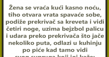 VIC DANA: Žena se vraća kući kasno uvečer