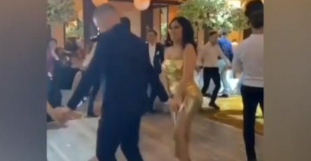 CECINA VELIKA LJUBAV NA SVADBI VELJKA I BOGDANE, kamere ga slučajno snimile: MORAO JE DOĆI DA VIDI VELJKA, ŠOK! (FOTO)