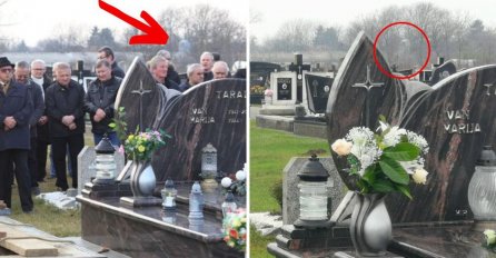 SLIKA SE ŠIRI DRUŠTVENIM MREŽAMA, DUH NA SAHRANI JASMINE DOMINIĆ?! Slučajno uslikano, OTIŠLI SU TAMO NAKON SAHRANE I OVO ZATEKLI! (FOTO)