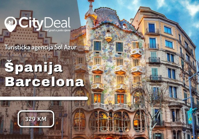 Iskoristite jedinstvenu priliku da posjetite jedan od najljepših evropskih gradova, Barcelonu sa agencijom Sol Azur!