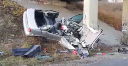 TEŠKA NESREĆA NA ZAOBILAZNICI, IMA POGINULIH: Na licu mjesta i vatrogasci, STRAVIČAN PRIZOR