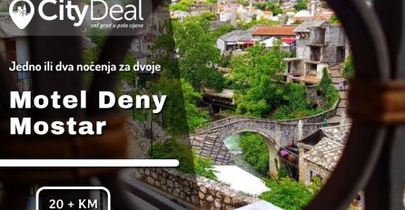 Posjetite Mostar i doživite kulturno-historijski mozaik! Udobni motel Deny čeka na Vas!