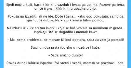 VIC DANA: Sjedi muž u kući..