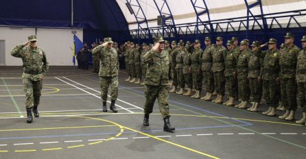 Pripadnici OS BiH iz Banjaluke ispraćeni u misiju u Afganistan