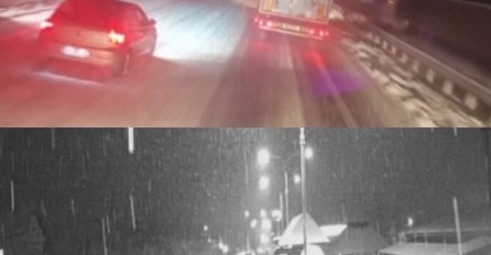 SNIJEG PRAVI HAOS U GLAVNOM GRADU, UZROKOVAO ŽESTOK SUDAR, A SLIJEDI JOŠ VEĆI UŽAS: Evo gdje je najgore, VOZAČI OPREZ!