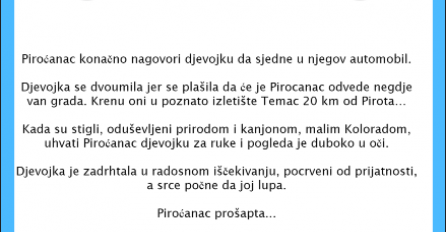 VIC DANA: Kad Piroćanac izvede djevojku