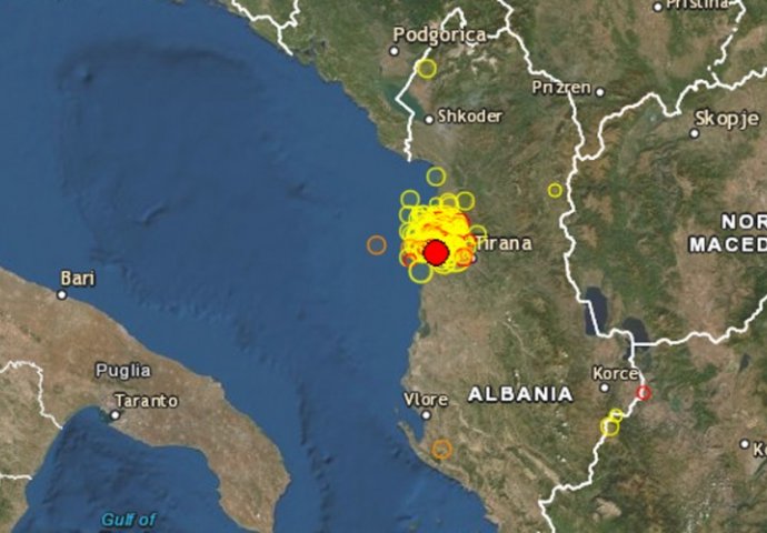 NOVI ZEMLJOTRES POGODIO ALBANIJU: Pristižu prve informacije