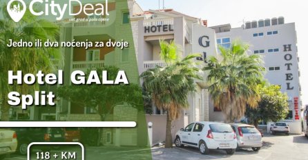 Priuštite sebi bijeg od svakodnevnice i uživajte u svim čarima Splita sa smještajem u hotelu Gala!