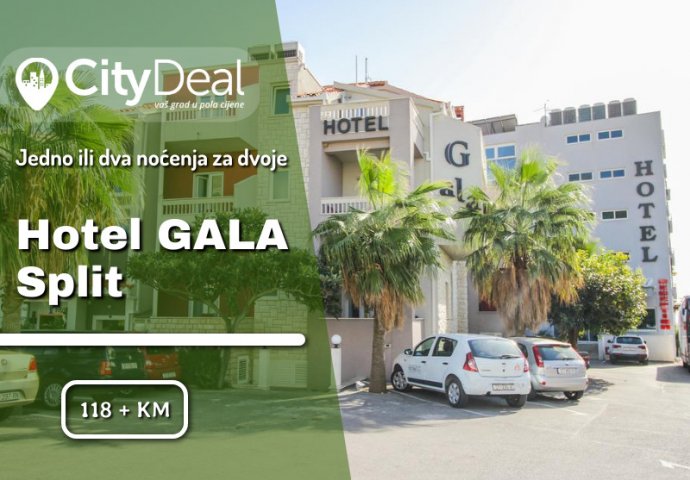 Priuštite sebi bijeg od svakodnevnice i uživajte u svim čarima Splita sa smještajem u hotelu Gala!