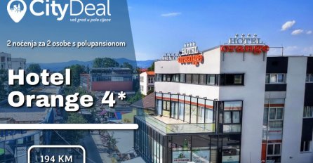 Priuštite sebi odmor i ugodne trenutke u hotelu Orange 4* u Sarajevu!