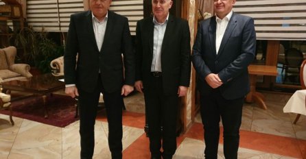 Dodik, Čović i Tegeltija u Banjaluci: Što prije formirati Savjet ministara