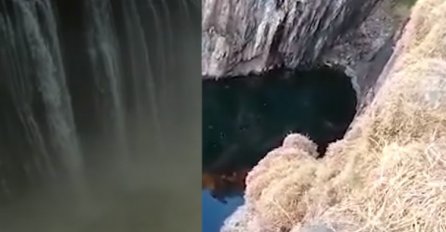 PRIVLAČILI SU MILIONE TURISTA Presušili Viktorijini vodopadi