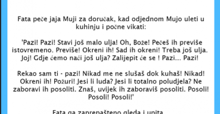 VIC DANA: Fata pravi doručak