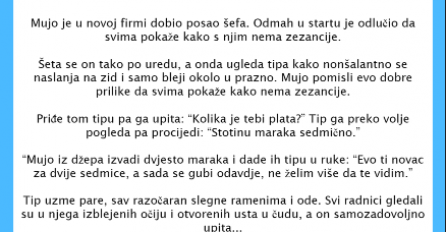 VIC DANA: Mujo kao šef