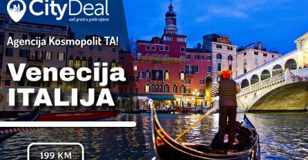 Putovanje u Veneciju sa turističkom agencijom Kosmopolit TA po najboljoj cijeni do sada!