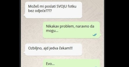 CHAT DANA: Tražio je njenu sliku bez odjeće, a kad mu je POSLALA SLIKU, SHVATIO JE S KAKVOM CUROM IMA POSLA! BLAM!