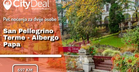 San Pellegrino Terme - odličan izbor za putovanje s cijelom porodicom ili za romantičan bijeg u dvoje!