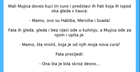 VIC DANA: Svekrva uvijek zna!