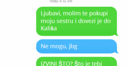 POSLALA SAM MU PORUKU DA MI POKUPI SESTRU, A KAD MI JE U ZADNJOJ PORUCI REKAO ZAŠTO NEĆE, SKAMENILA SAM SE: Sve je saznao, RAZVODIM SE!