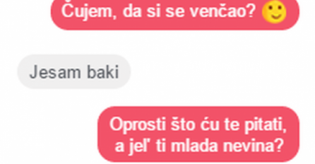 SAMO ŠTO SAM SE OŽENIO, PRIJATELJ MI JE POSLAO OVU PORUKU: Bilo mi je sumnjivo, a onda SAM MU NAPISAO NEŠTO OD ČEGA JE ZANIJEMIO!