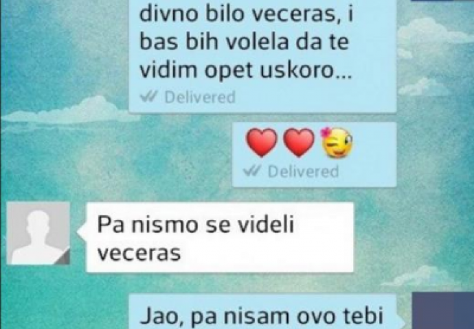 SLUČAJNO SAM MOMKU POSLALA OVU PORUKU, A HTJELA SAM DRUGOM DEČKU: Mislila sam da neće skontati, A ONDA MI JE POSLAO ZADNJU PORUKU, JOŠ SE TRESEM OD OVE REČENICE!