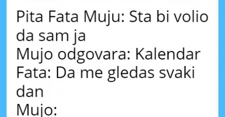 VIC DANA: Mujo i kalendar