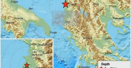 NIJE BILO UGODNO Nova dva potresa u Tirani i Draču zabrinula stanovnike